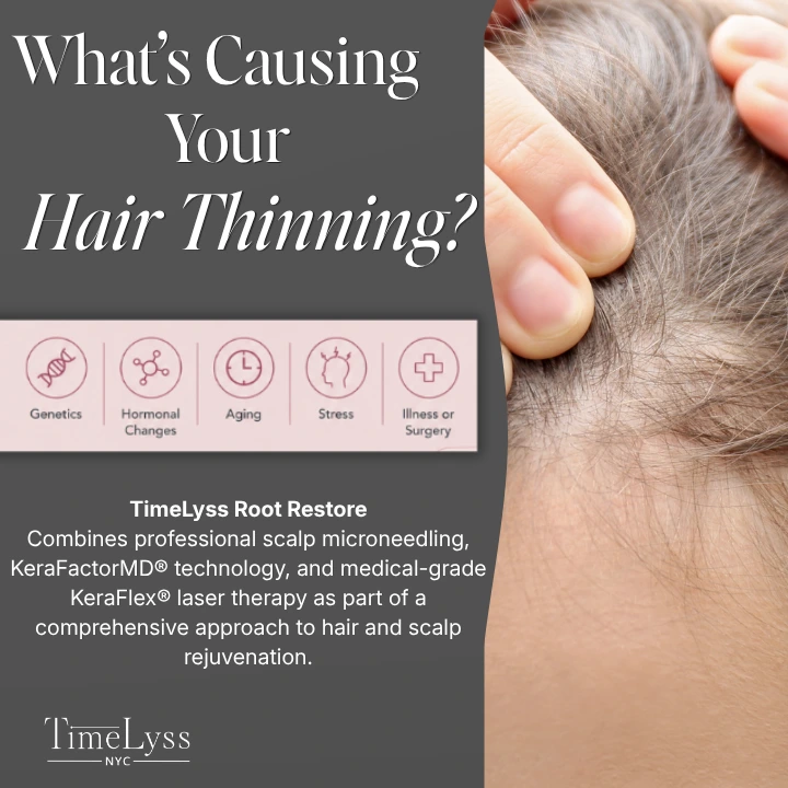 Hair Thinning Causes & Treatment in NYC | TimeLyss MedSpa
